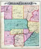Warren County Map, Warren County 1875